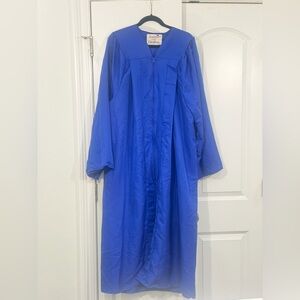 Royal Blue Graduation Cap & Gown UNISEX